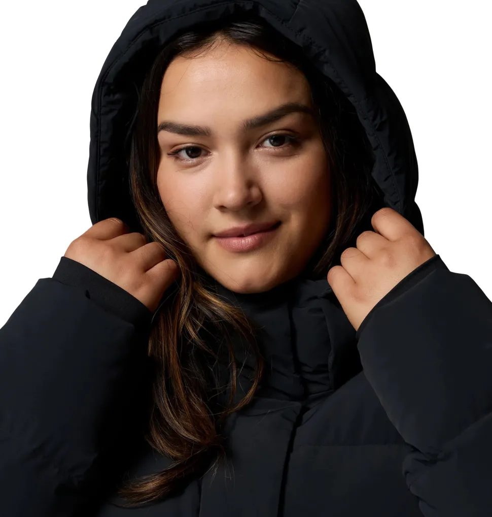 Amaze Puff Plus Size Hooded Jacket - Women's