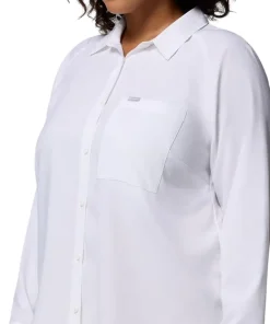 Anytime Lite Plus Size Long Sleeve Shirt - Women's