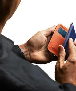 Apex Slim Sleeve Leather Wallet - Men's