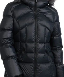 Ares Fixed Hood Puffer Jacket with Fixed Bib - Women's