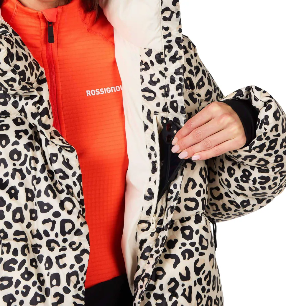 Aretu Allover Print Down Jacket - Women's