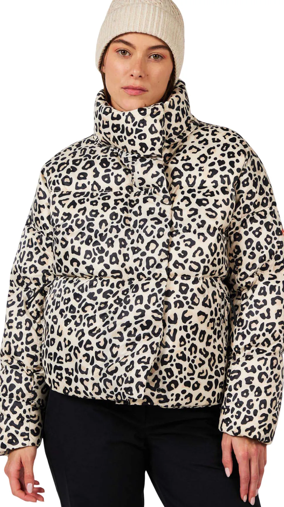 Aretu Allover Print Down Jacket - Women's