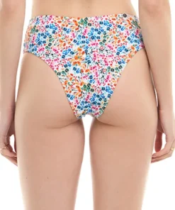 Aria Floralscape Bandeau Bikini Top - Women's