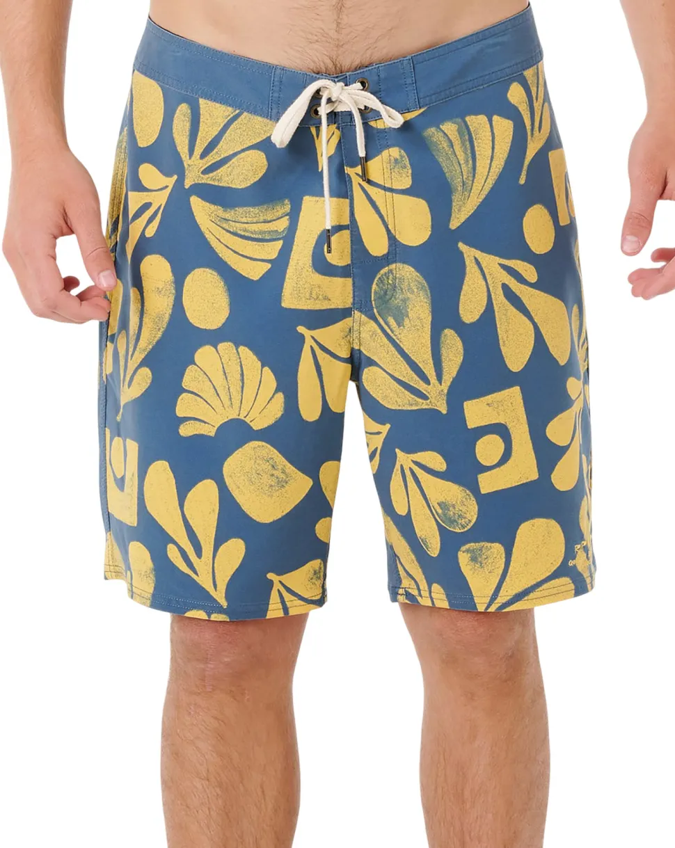 Artist of the Search-Ty Williams Mirage Mural Boardshorts 19" - Men's