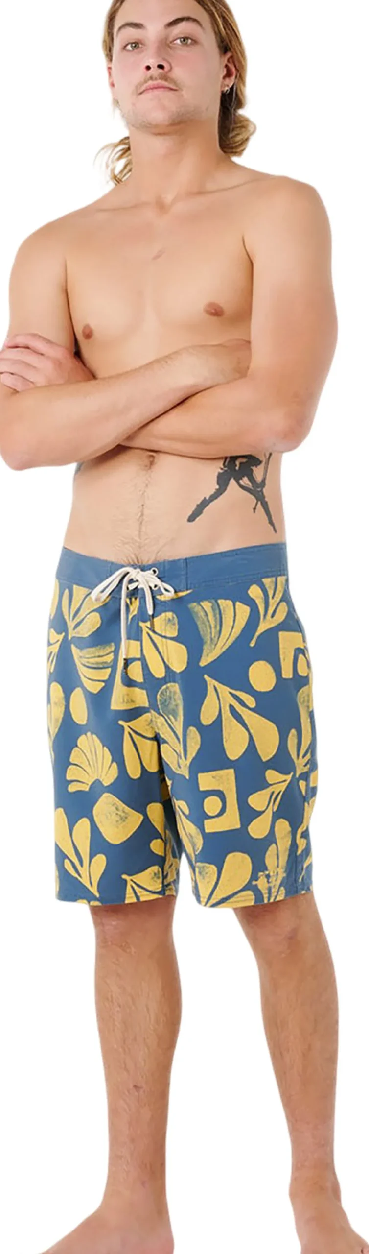 Artist of the Search-Ty Williams Mirage Mural Boardshorts 19" - Men's