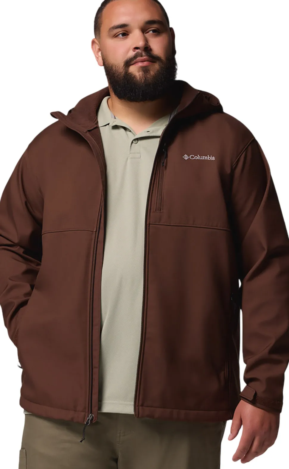 Ascender II Big Size Hooded Softshell Jacket - Men's