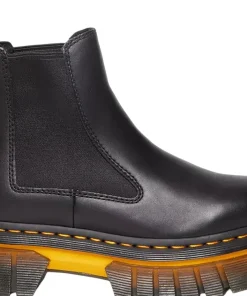 Audrick Contrast Sole Leather Platform Chelsea Boots - Women's