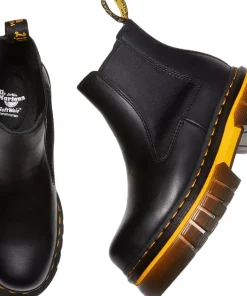 Audrick Contrast Sole Leather Platform Chelsea Boots - Women's