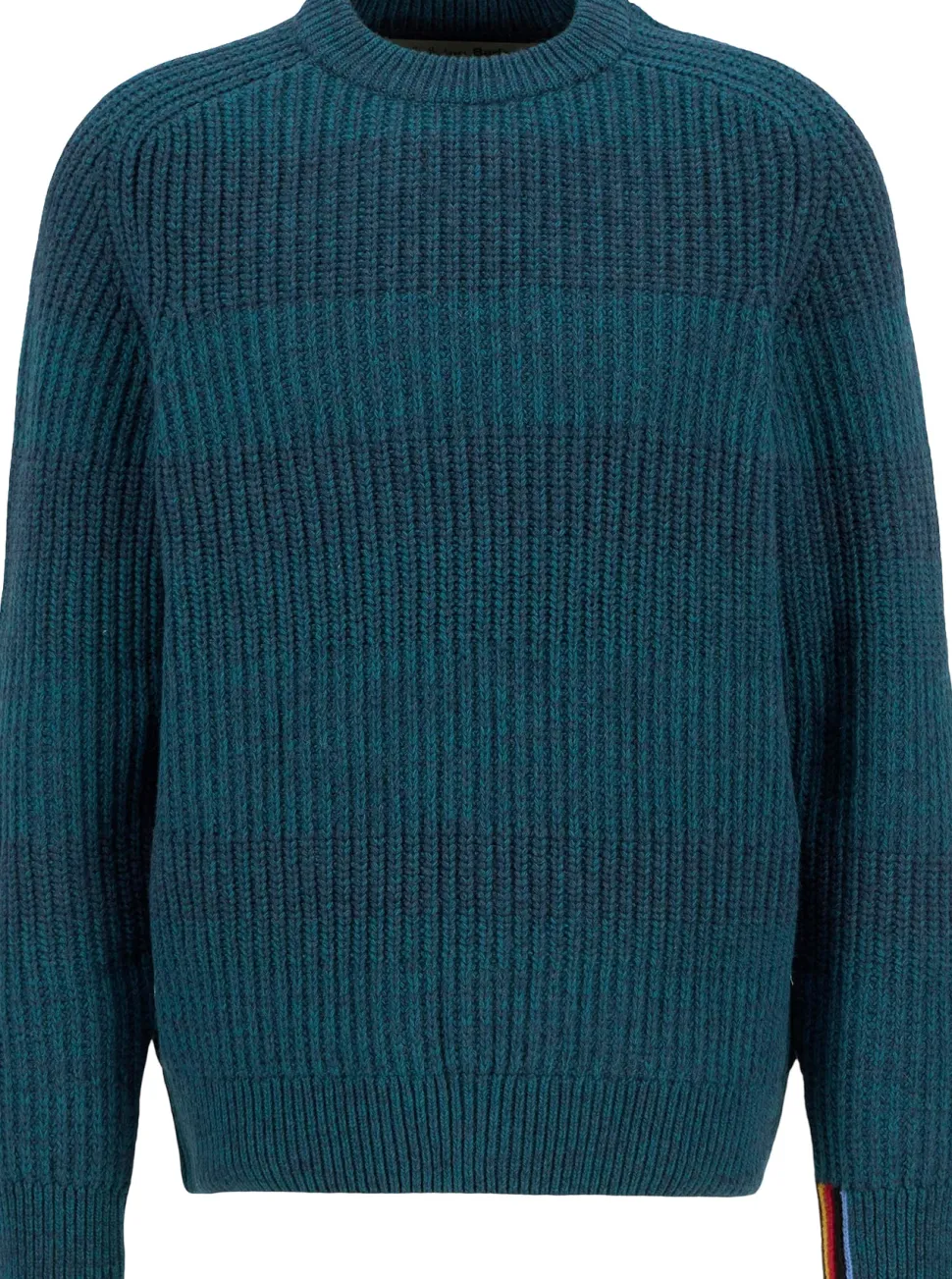 Barbour X Paul Smith Saddle Crew Neck Sweater - Men's