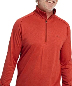 Bean's Access Trail Long Sleeve Quarter-Zip T-Shirt - Men's