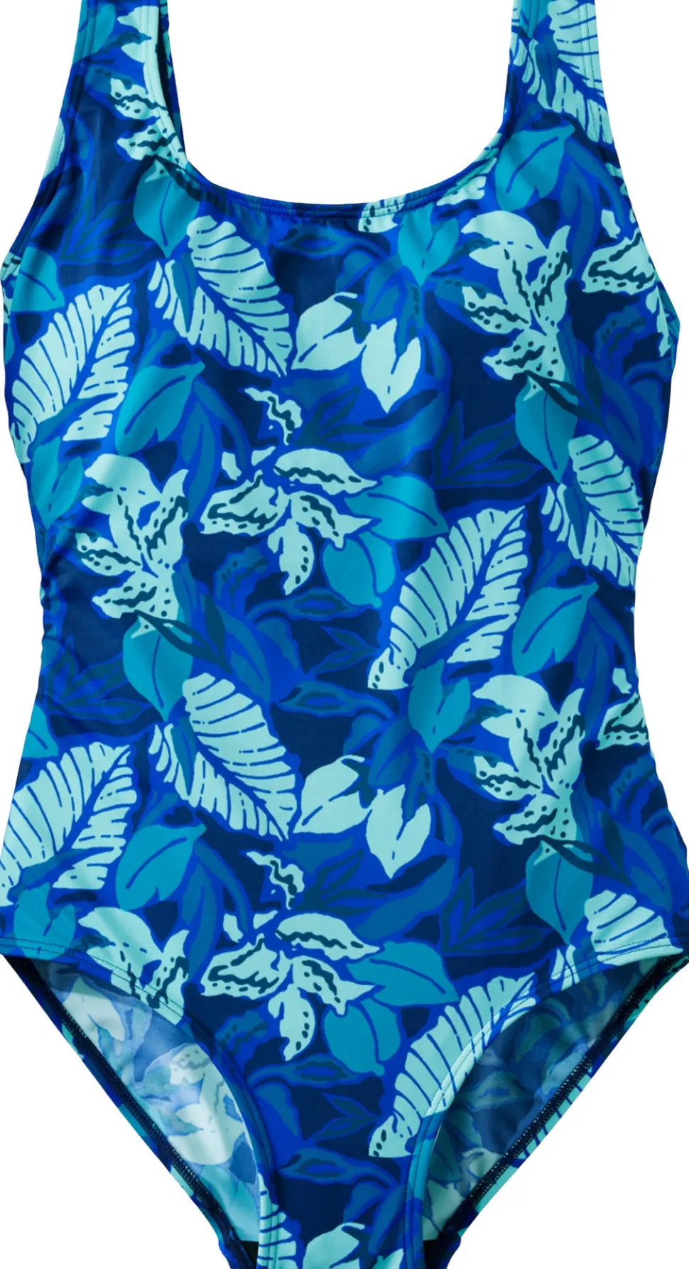 BeanSport Printed Scoop Neck Tanksuit One-Piece Swimsuit - Women's