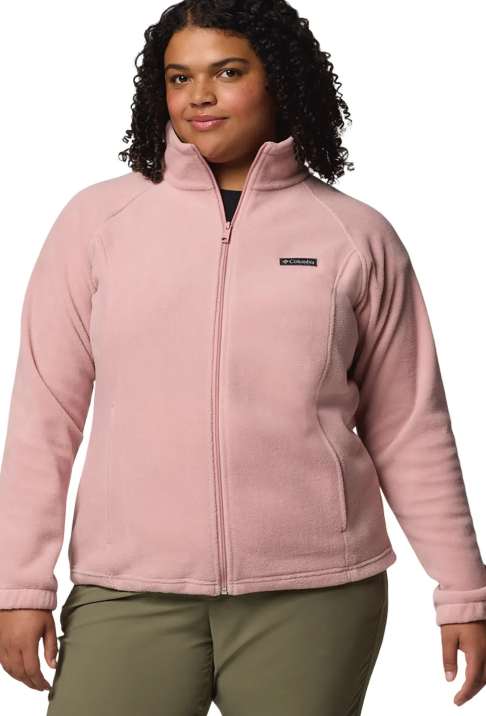Benton Springs Full zip Fleece Sweatshirt Plus size - Women's