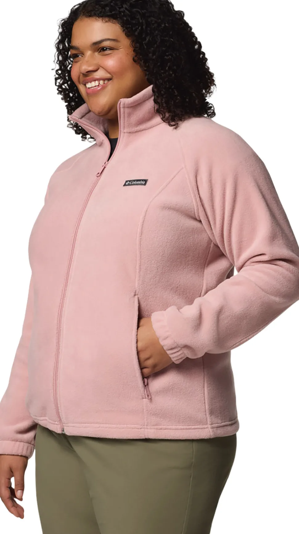 Benton Springs Full zip Fleece Sweatshirt Plus size - Women's