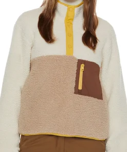 Blocked Sherpa Popover - Women's