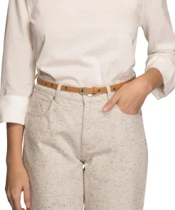 Bowie Vegan Skinny Belt