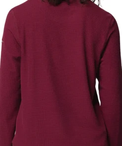 Brea Falls Grid Crew Neck Long Sleeve T-Shirt - Women's
