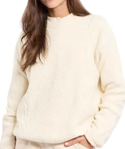 Cable-Knit Wool Jumper - Women's