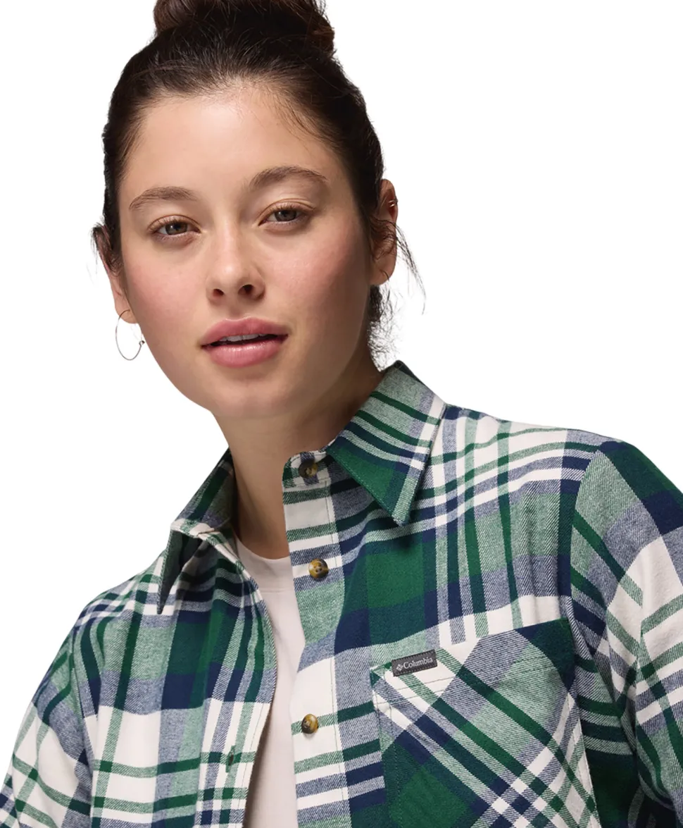 Calico Basin Flannel Long Sleeve Shirt - Women's