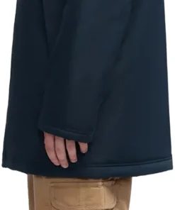 Cam Lightly Padded Coat with Fixed Hood - Men's