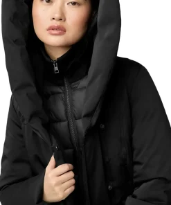 Camelia-C Slim-Fit Classic Down Coat with Large Hood - Women's