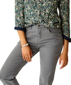 Carson High Rise RR Stripe Jeans - Women's