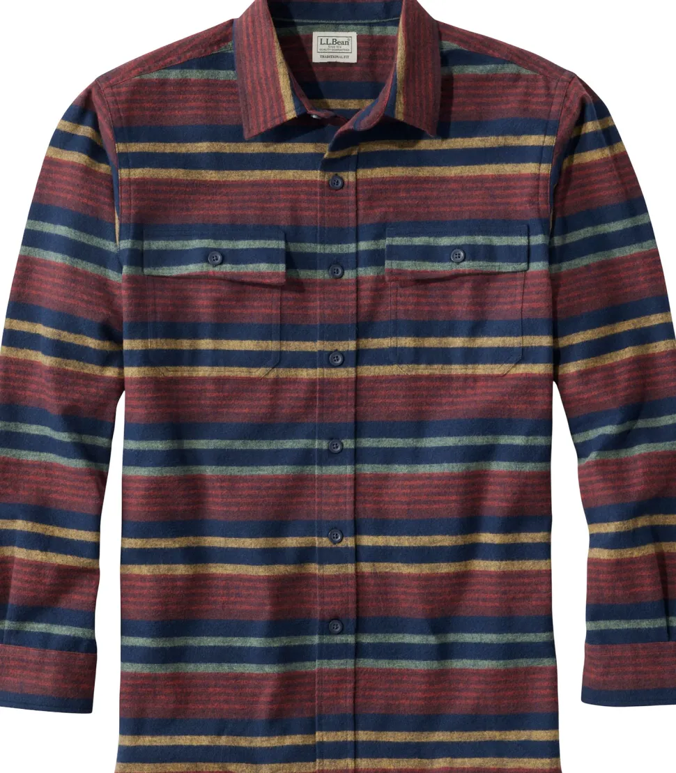 Chamois Traditional Fit Stripe Shirt - Men's