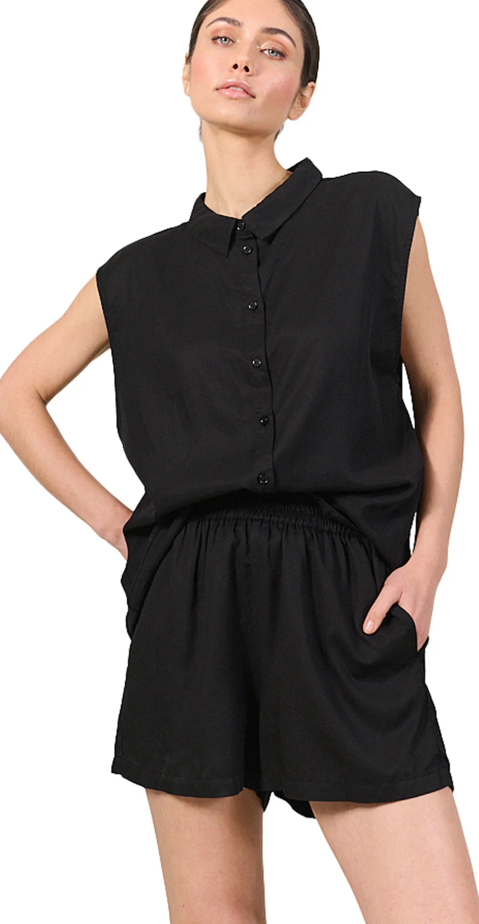 Chloe Sleeveless Blouse - Women's
