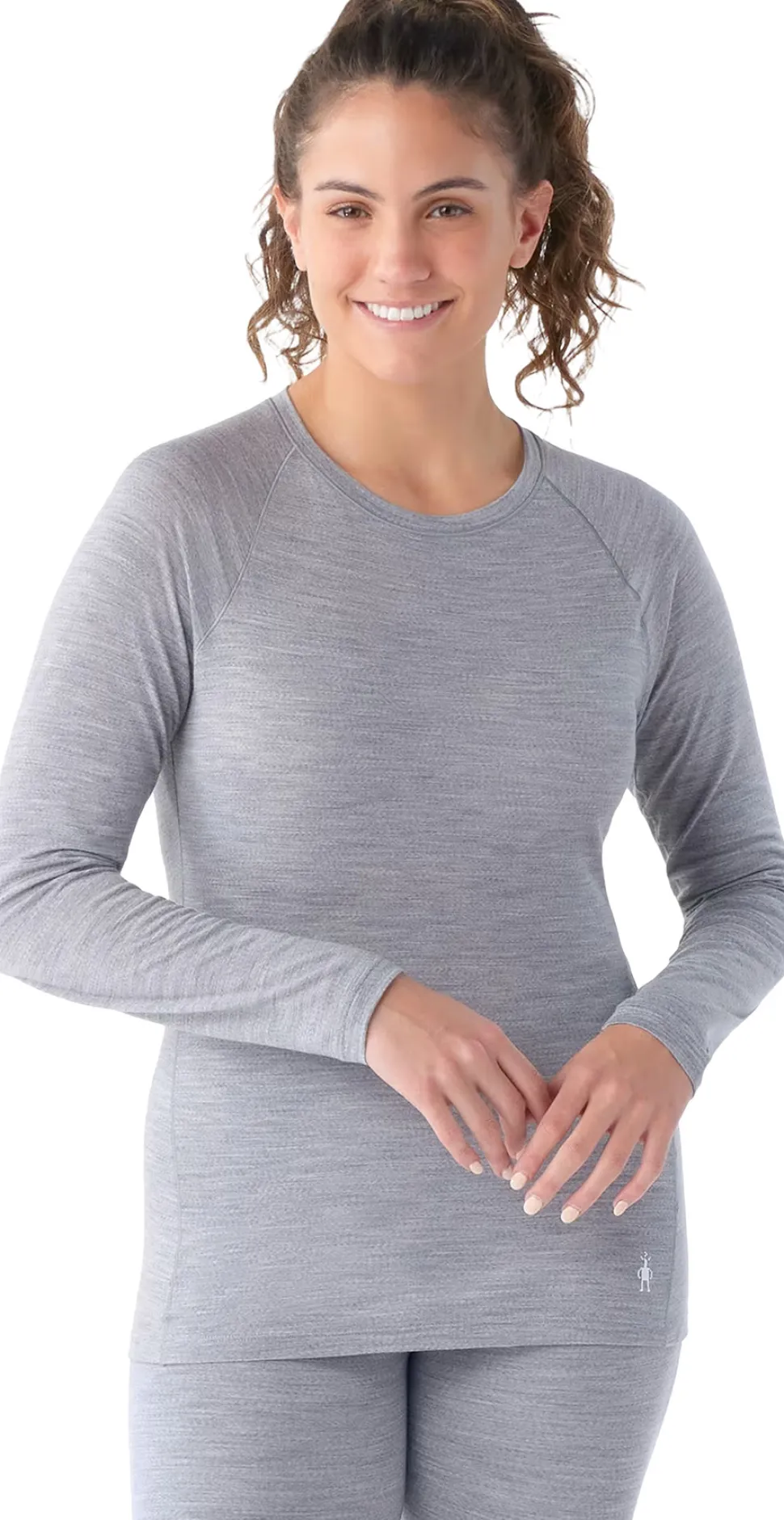 Classic All-Season Merino Long Sleeve Base Layer Top - Women's