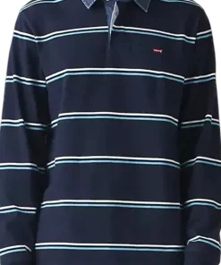 Classic Long Sleeve Rugby Shirt - Men's