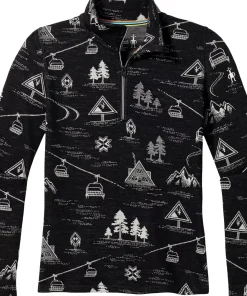 Classic Thermal Merino Boxed 1/4 Zip Base Layer Top - Youth
