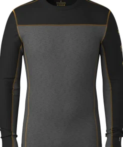 Classic Thermal Merino Colorblock Crew Neck Boxed Base Layer Top - Men’s
