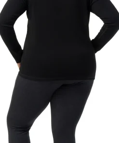 Classic Thermal Merino Plus Size 1/4 Zip Boxed Base Layer Top - Women's