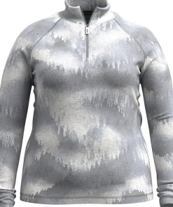Classic Thermal Merino Plus Size 1/4 Zip Base Layer Top - Women's