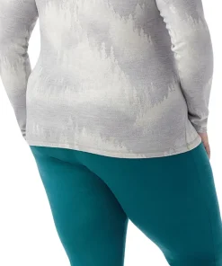Classic Thermal Merino Plus Size 1/4 Zip Base Layer Top - Women's