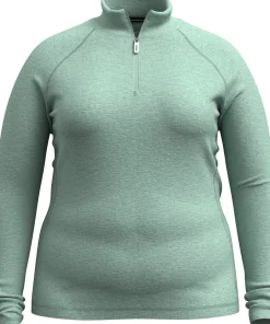 Classic Thermal Merino Plus Size 1/4 Zip Base Layer Top - Women's