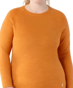 Classic Thermal Merino Plus Size Crew Neck Base Layer Top - Women's