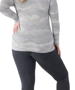 Classic Thermal Merino Plus Size Crew Neck Base Layer Top - Women's