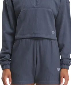 Classics Wardrobe Essentials Waffle Cover-Up Sweatshirt - Women's
