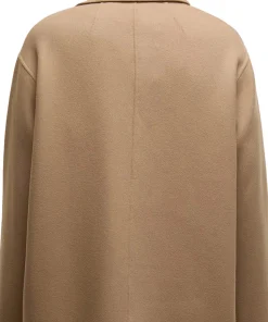 Clementine Wool Scarf Coat - Women's