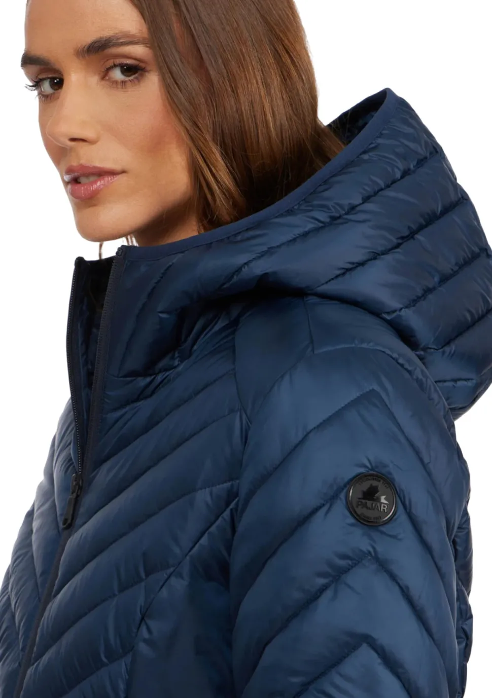 Colette Lightweight Packable Puffer Jacket with Fixed Hood - Women's