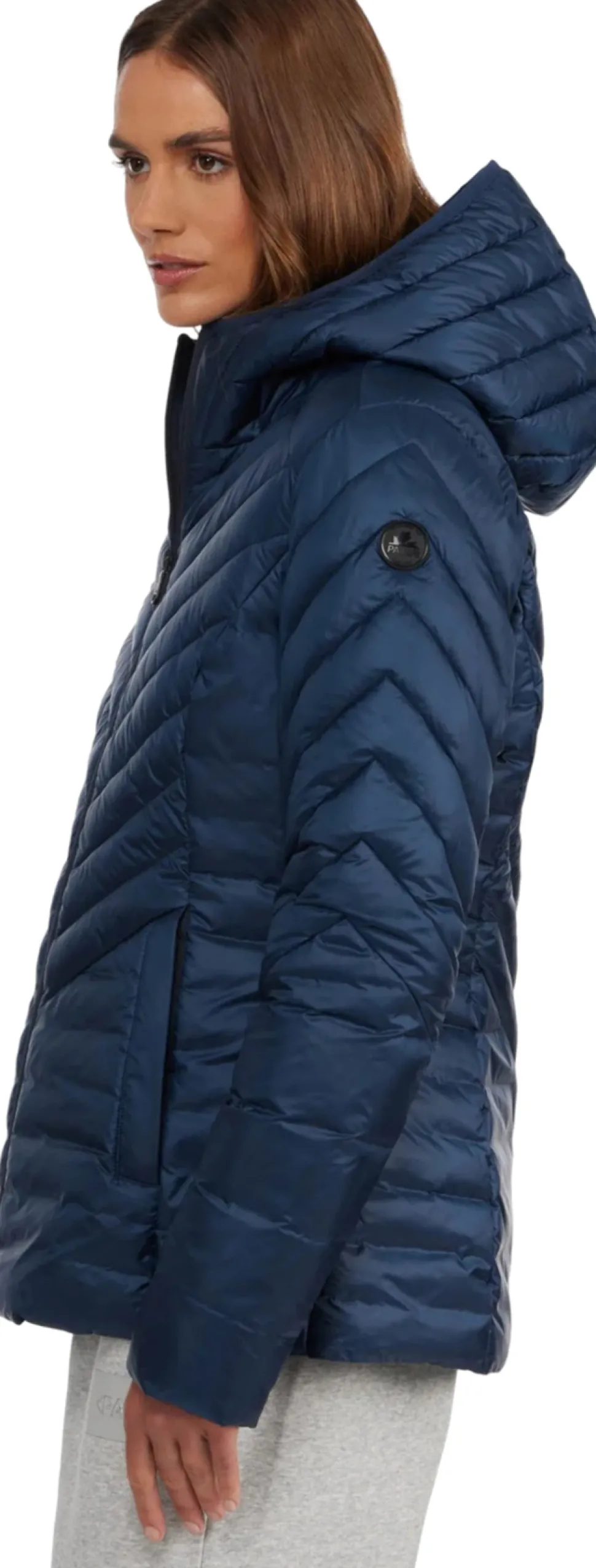Colette Lightweight Packable Puffer Jacket with Fixed Hood - Women's