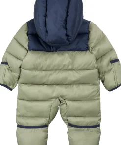 Color Block On Sage Baby Hooded Pram - Baby