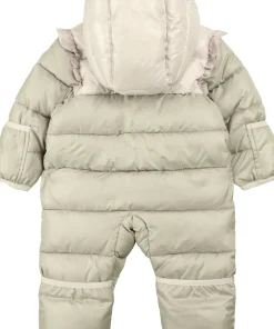 Colorblock One-Piece Puffer Snowsuit - Baby Girl