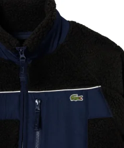 Colorblock Sherpa Fleece Jacket - Men's