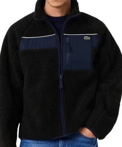 Colorblock Sherpa Fleece Jacket - Men's