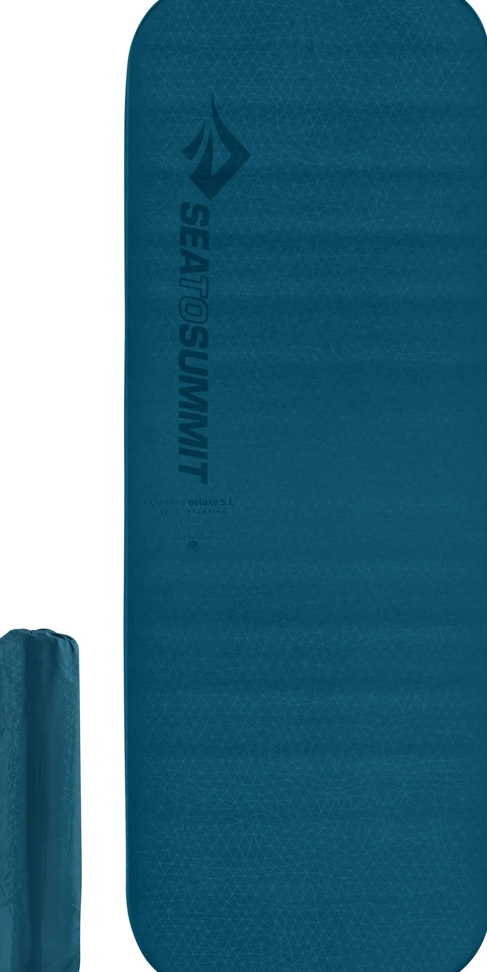 Comfort Deluxe Self-Inflating Rectangular Sleeping Mat - Regular/Wide - Unisex