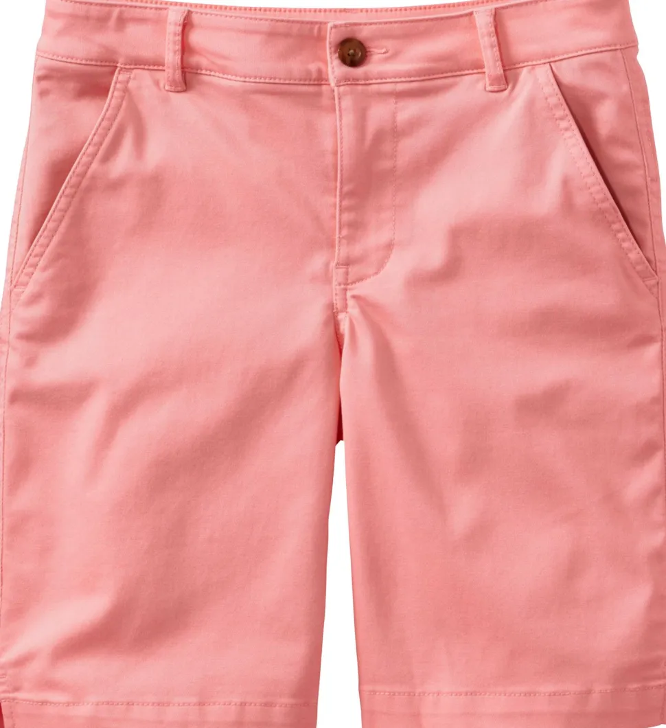 Comfort Stretch Chino Bermuda Shorts 9" - Women's