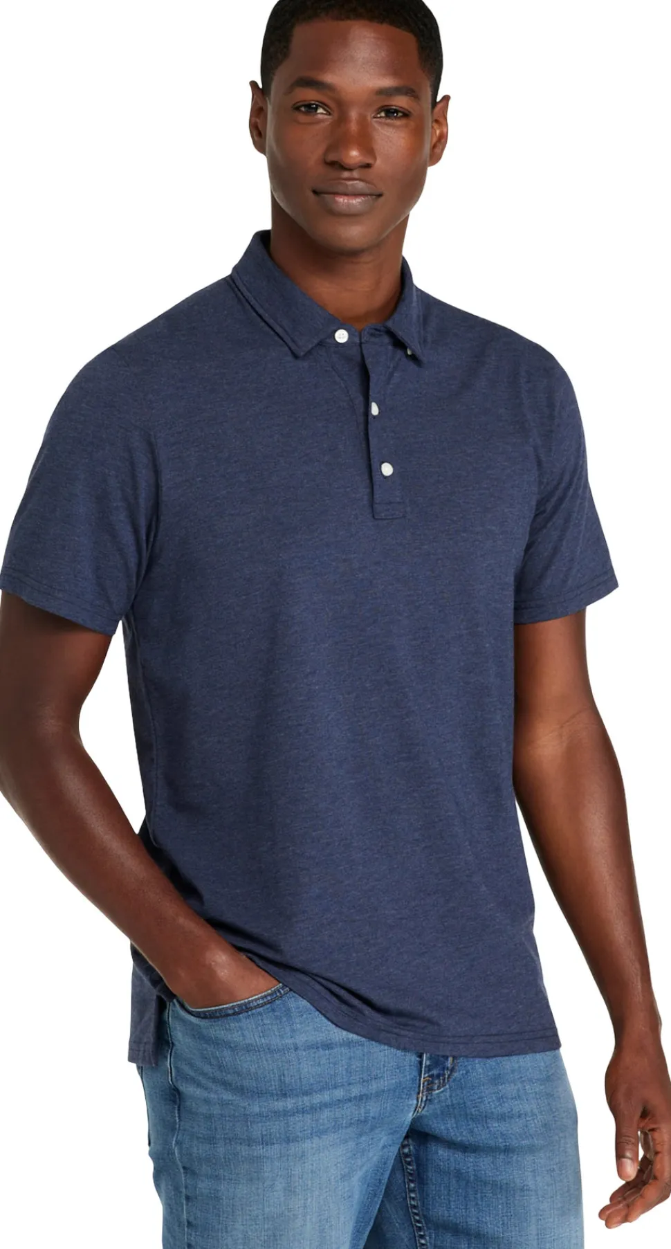Comfort Stretch Performance Pima Short Sleeve Polo - Men's