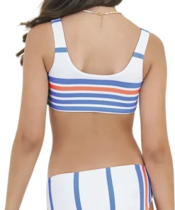 Coral Reef Bengal Stripe Bikini Set - Girls
