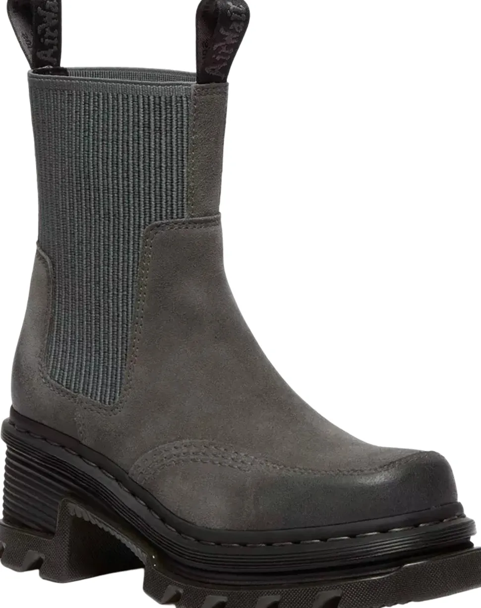 Corran Chelsea Waxy Suede Heeled Boots - Women's